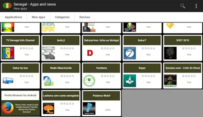 Senegalese apps android App screenshot 1